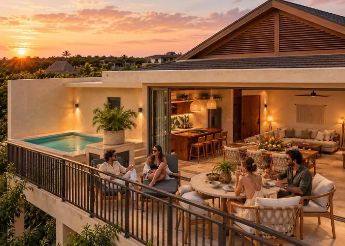 Penthouse With Private Pool Hot & Cold Plunge & Sauna Holiday home Tulum
